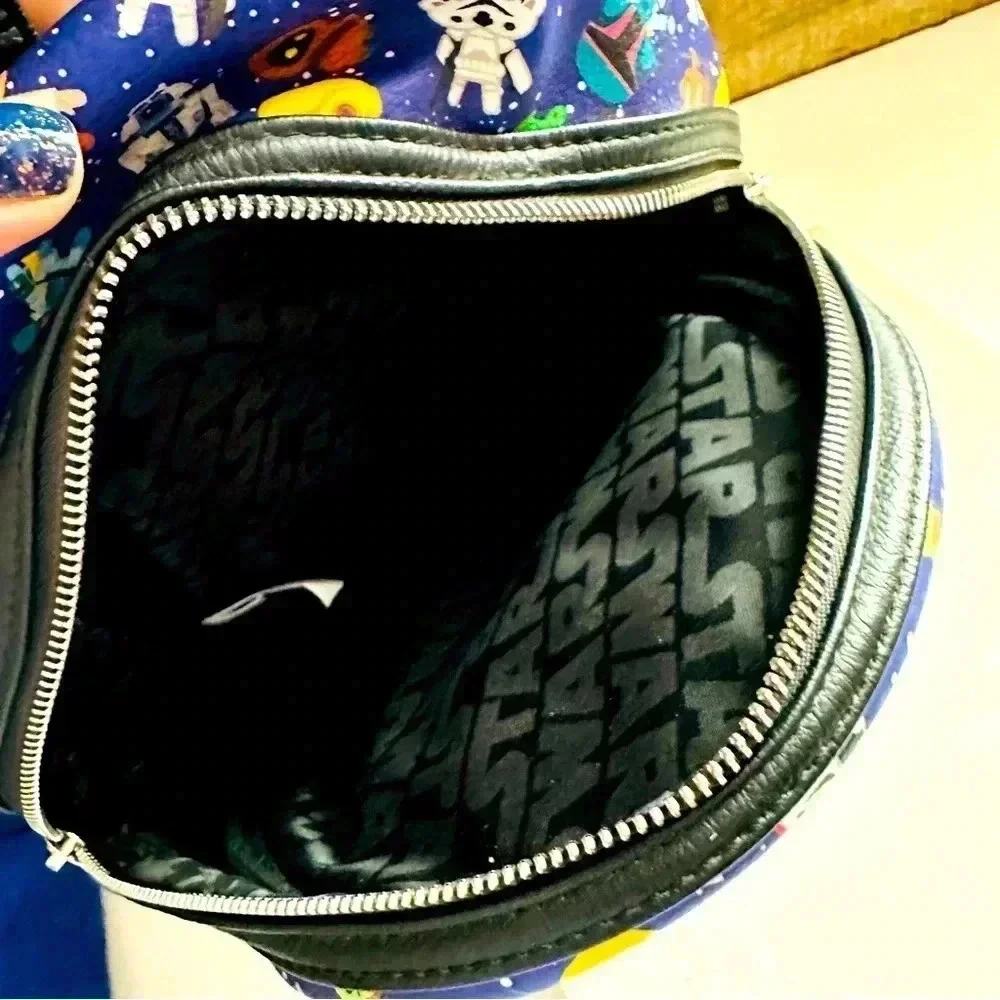 Unisex Disney Loungefly Star Wars Chibi Print Mini Backpack